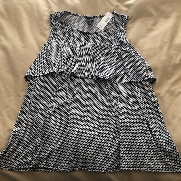 Worthington Woman Tank with Ruffle NWT - Picture 1 of 4